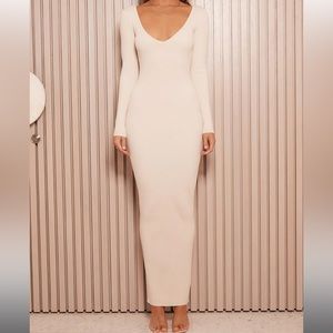 Meshki Knit maxi dress size medium